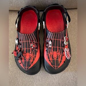 Marvel x Echo Clog 'Team Spider-Man'. Men’s size 11.